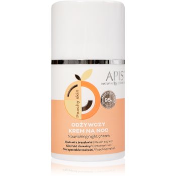 Apis Natural Cosmetics Peachy Skin crema de noapte nutritiva - imagine 2